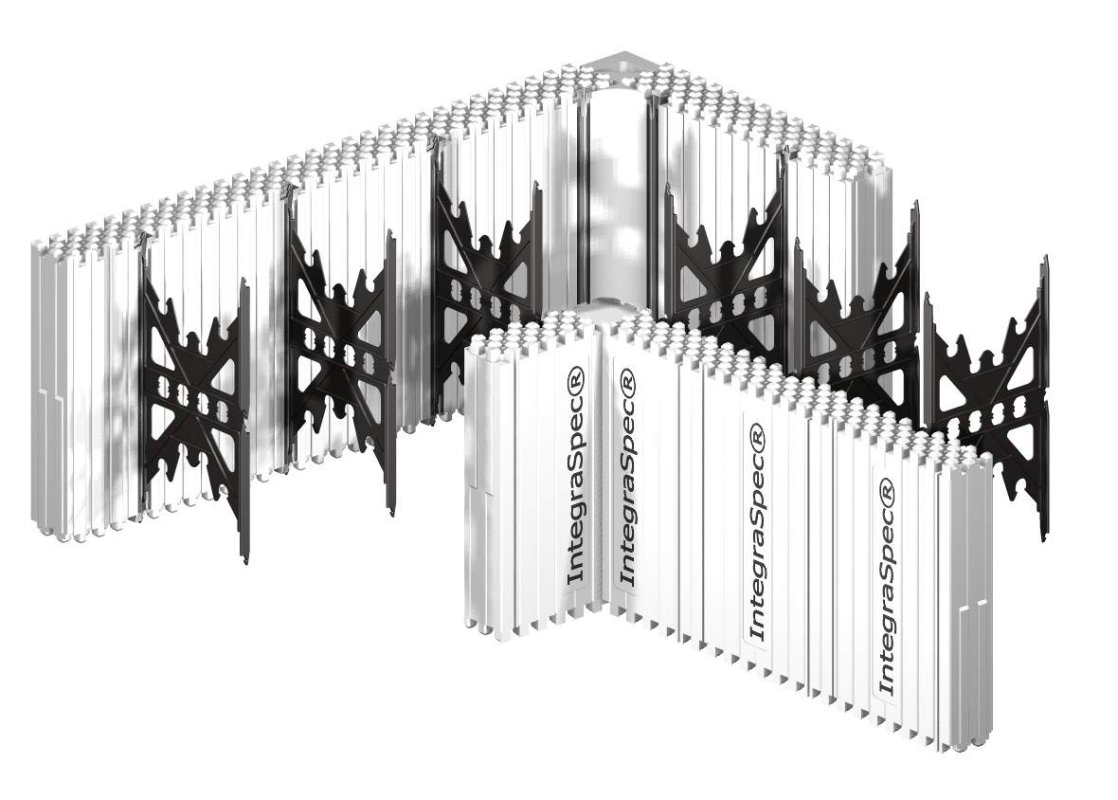 90° corner offset example